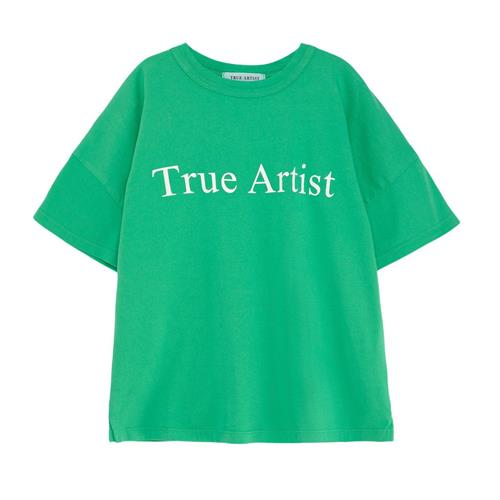 True Artist Nº01 T-shirt Bright Green | Grønn | 12-13 years