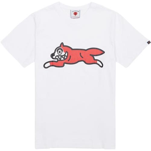 Icecream Ic23449 Running Dog Tee T-shirts White