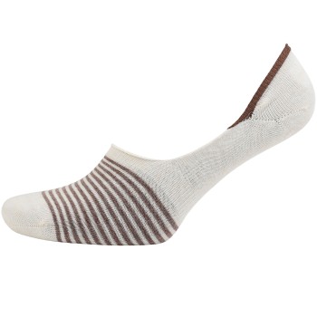 Amanda Christensen Strømper 3P True Stripe Invisible Sock Hvid Str 45/46