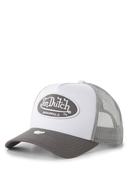 Von Dutch Originals Hætte 'Boston'  grå / hvid