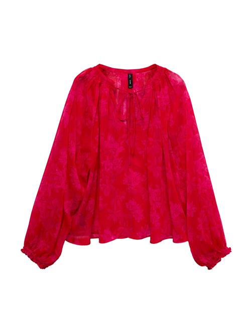 MANGO Bluse 'VIREY'  pink / rød