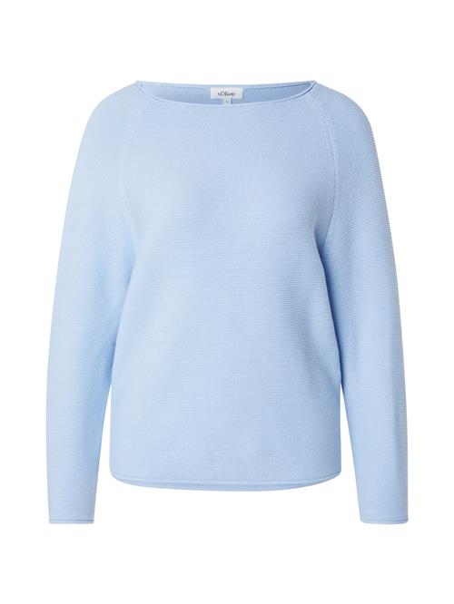 Se s.Oliver Pullover  lyseblå ved About You