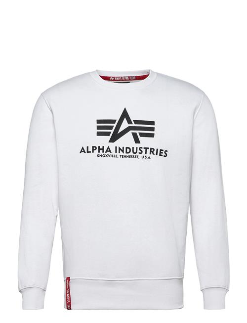 Se Basic Sweater Alpha Industries White ved Booztlet