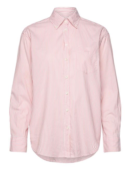 Rel Luxury Oxford Striped Bd Shirt GANT Pink