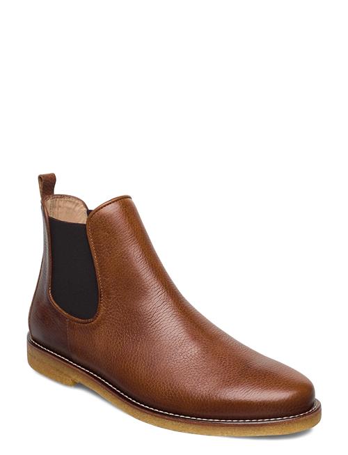 Booties - Flat - With Elastic ANGULUS Brown