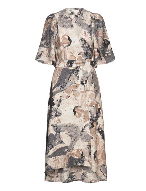 Elitaiw Wrap Dress InWear Grey