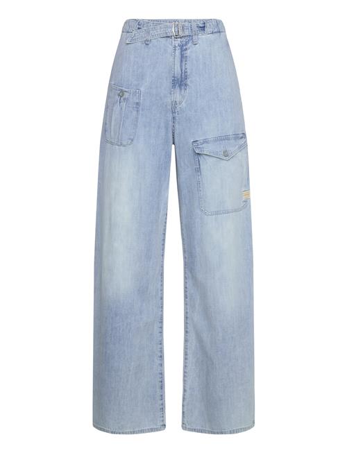 Se Belted Cargo Loose Wmn G-Star RAW Blue ved Booztlet