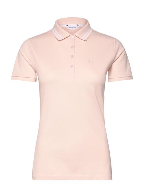 Brightmeadow S/Less Polo Calvin Klein Golf Pink