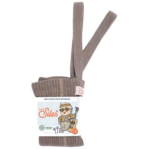 Silly Silas Hippy Footed Tights Cocoa Blend Hippy Footed Tights Cocoa Blend 1-2 Y  Brun  1-2 år  Unisex