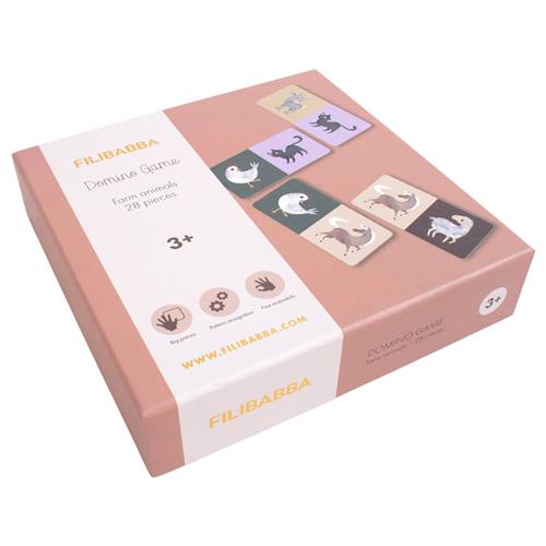 Filibabba Dominospil Farm Animals 3-6 Y