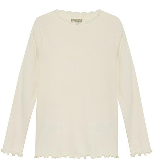 Huttelihut Bluse - Rib - Antique White