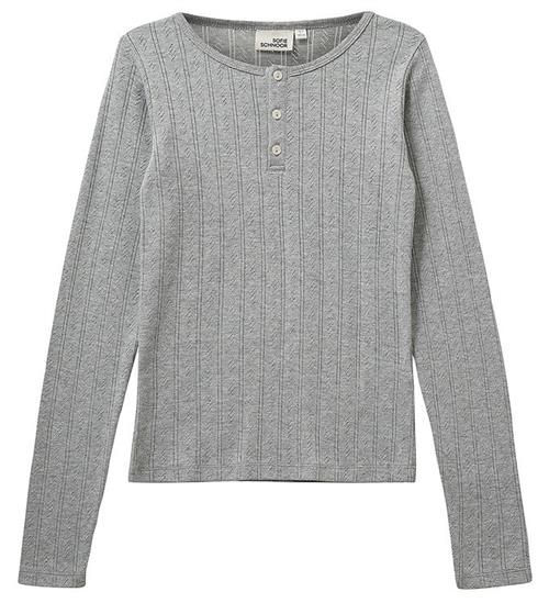 Sofie Schnoor Bluse - PetriciaSY Poientelle - Grey Melange