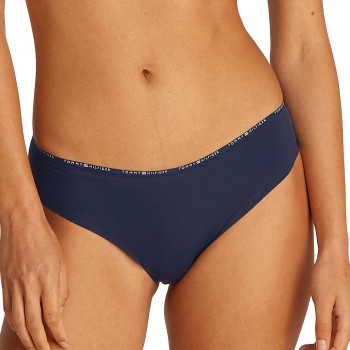 Tommy Hilfiger Trusser Essential Invisible Bikini Mørkblå Medium Dame