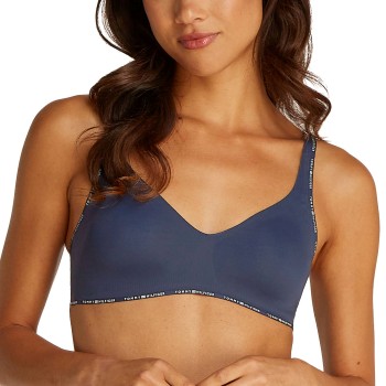 Tommy Hilfiger Bh Seamless Triangle Bra Mørkblå Medium Dame