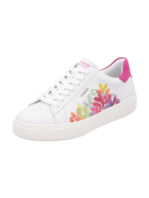 REMONTE Sneaker low 'D2J00'  gylden gul / lyselilla / pink / hvid