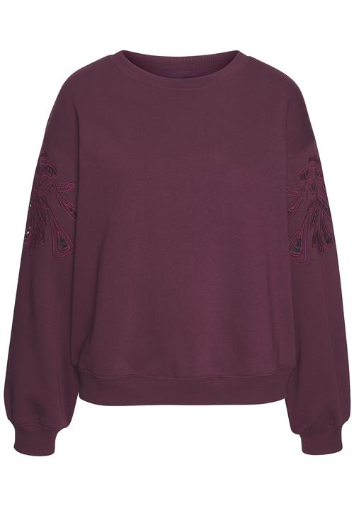 VIVANCE Sweatshirt  aubergine