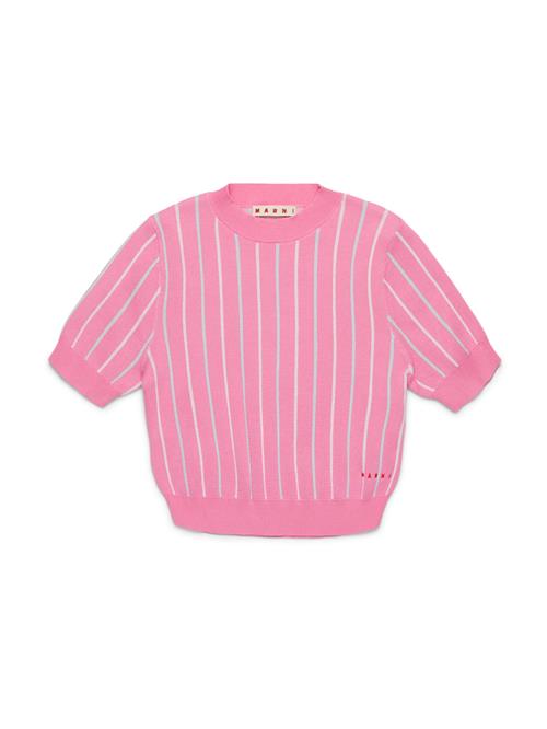 Marni Pullover  pastelblå / lys pink / hvid