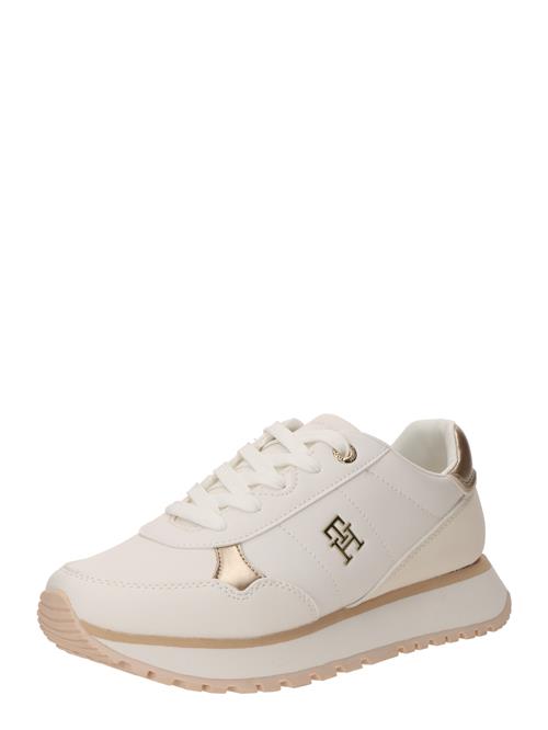 Se TOMMY HILFIGER Sneakers  guld / offwhite ved About You