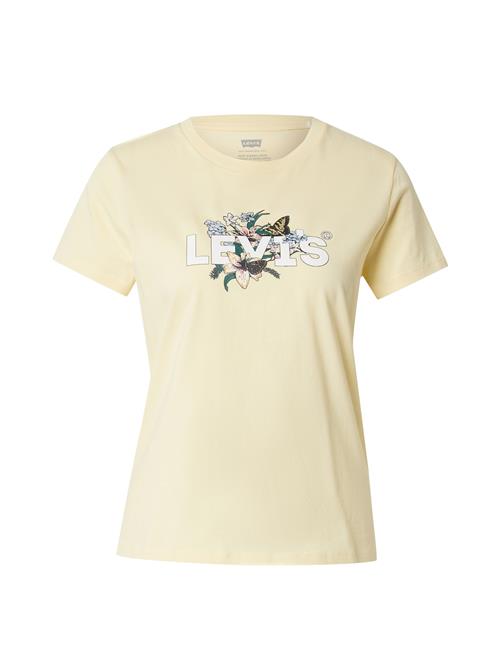 LEVI'S ® Shirts 'The Perfect Tee'  pastelgul / smaragd / sort / hvid