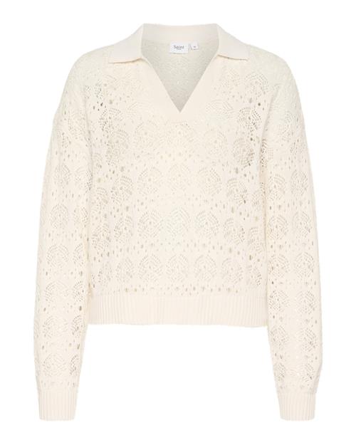 SAINT TROPEZ Pullover 'Juna'  uldhvid