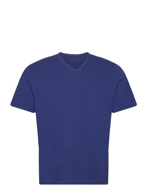 Sloggi Men Go Shirt V-Neck Regular Sloggi Blue