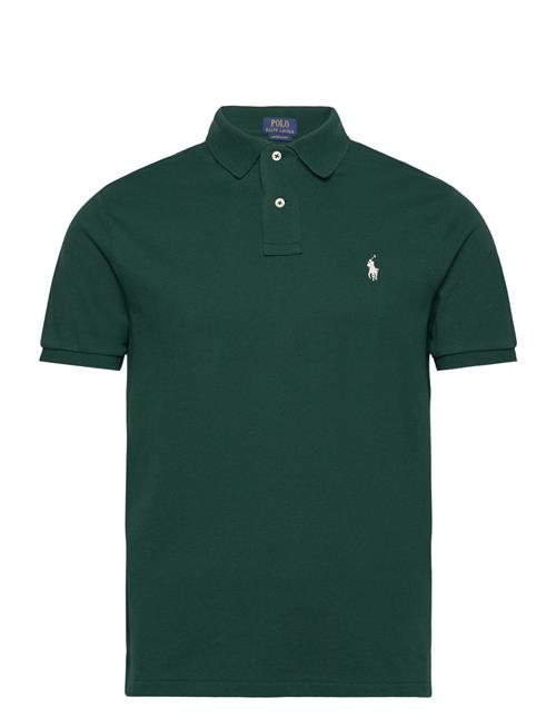 Custom Slim Fit Mesh Polo Shirt Polo Ralph Lauren Green