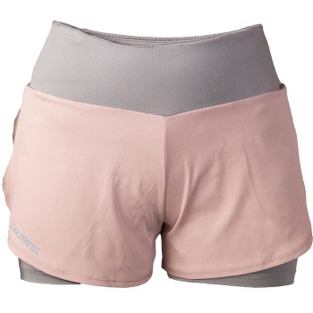 Salming Sports AB Salming Essential Shorts Women Grå/Rosa polyester Large Dame