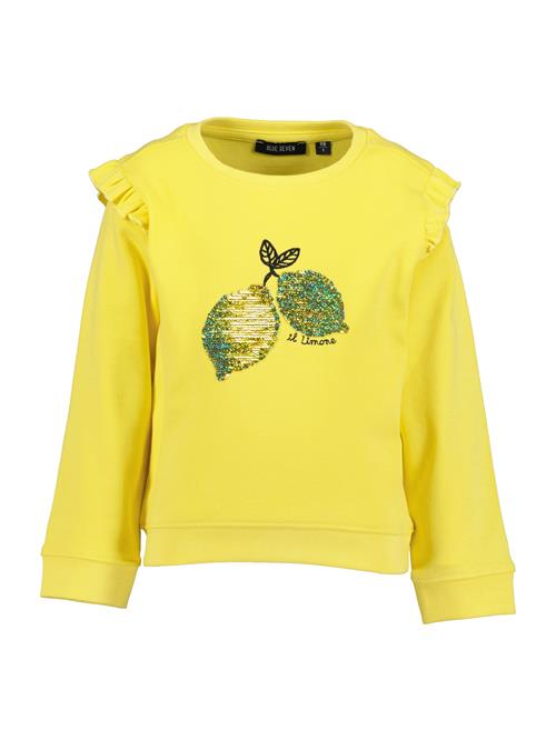 BLUE SEVEN Sweatshirt  turkis / citron / grøn