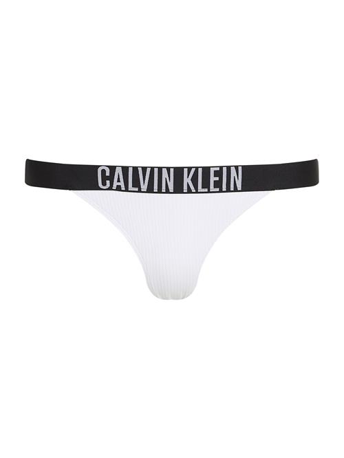 Se Calvin Klein Swimwear Bikinitrusse 'Intense Power'  sort / hvid ved About You