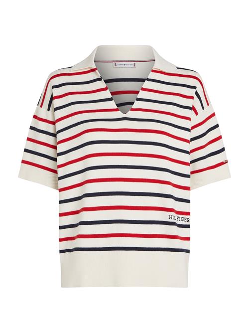 TOMMY HILFIGER Shirts  cranberry / sort / hvid