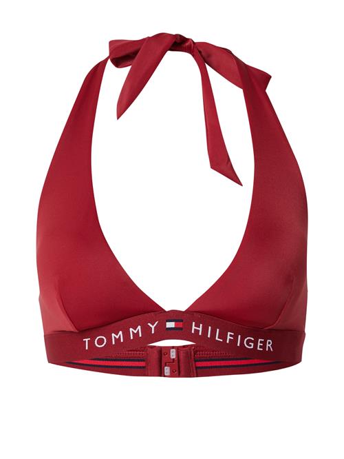 TOMMY HILFIGER Bikinioverdel  navy / rubinrød / hvid