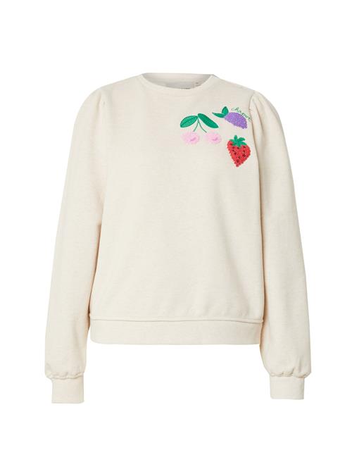 Fabienne Chapot Sweatshirt 'Tina'  beige / grøn / lilla / rød