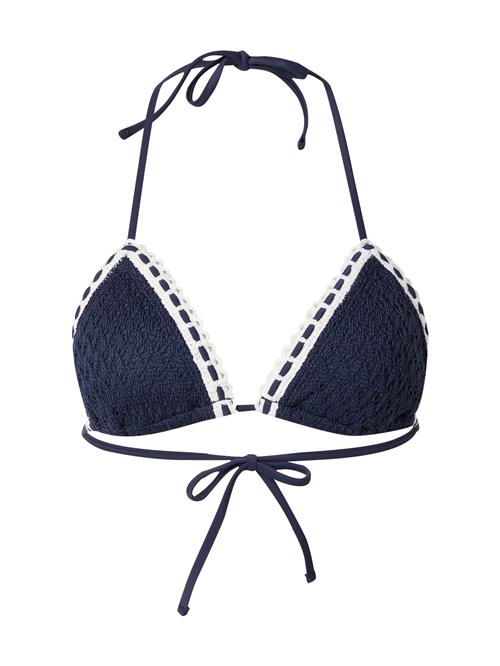 HOLLISTER Bikinioverdel  navy / hvid