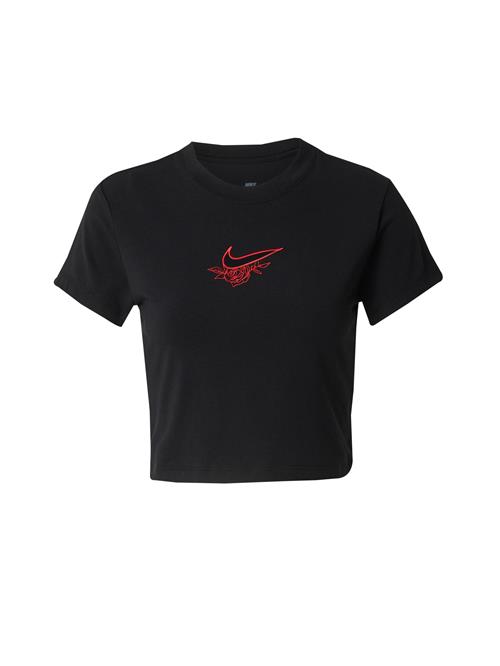 Nike Sportswear Shirts 'VDAY'  carminrød / sort / hvid