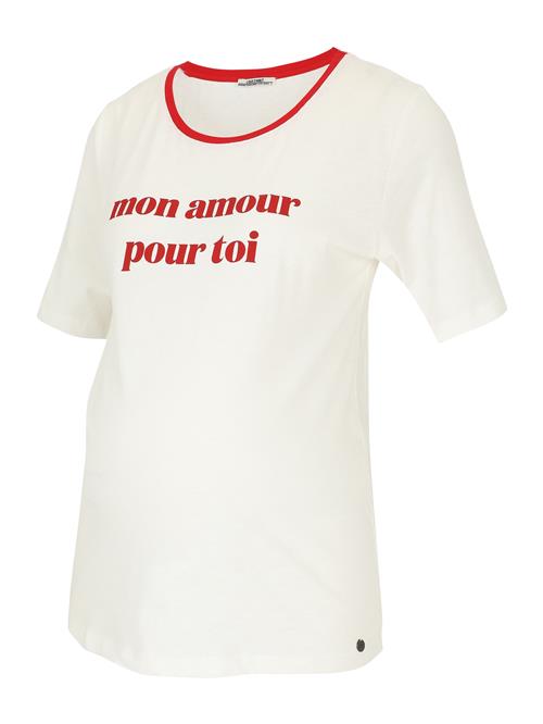 LOVE2WAIT Shirts 'Mon Amour'  rød / hvid