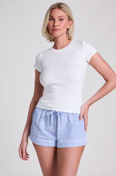 Hunkemöller Shorts Cotton blå