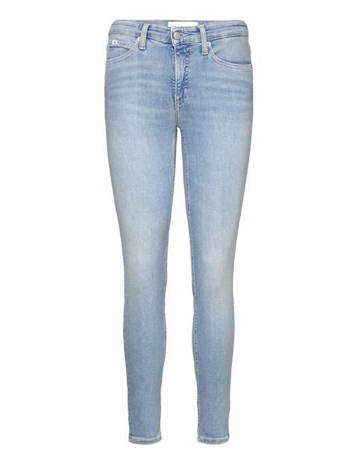 Mid Rise Skinny Calvin Klein Jeans Blue