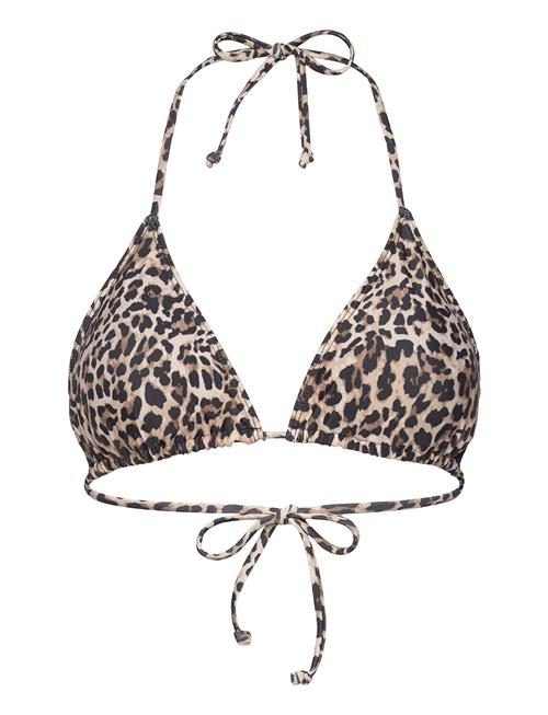 Rwshiitake Triangle Bikini Top Rosemunde Brown