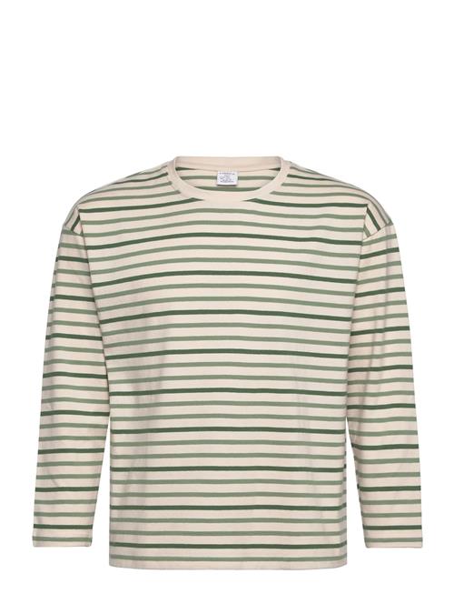 Top Ls Essentials Stripe Lindex Green