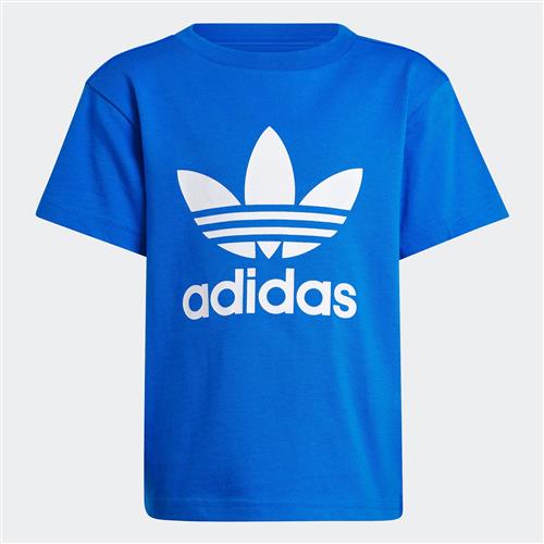 ADIDAS ORIGINALS Shirts 'Trefoil'  blå / hvid