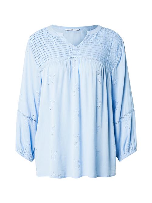 Hailys Bluse 'Sc44hiffli'  pastelblå