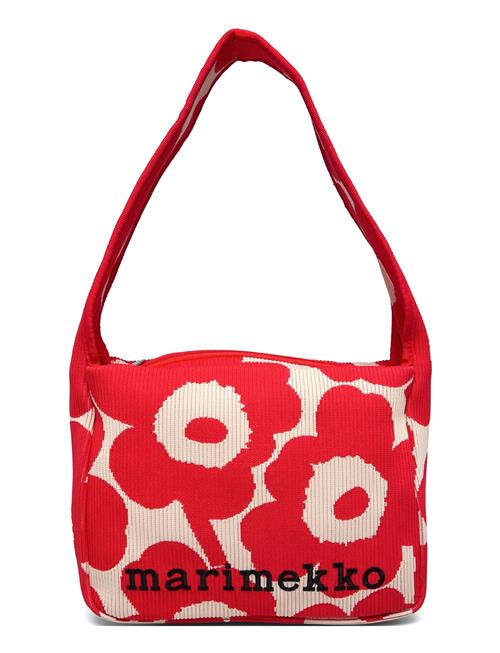 Knitted Shoulderbag Unikko Marimekko Pink