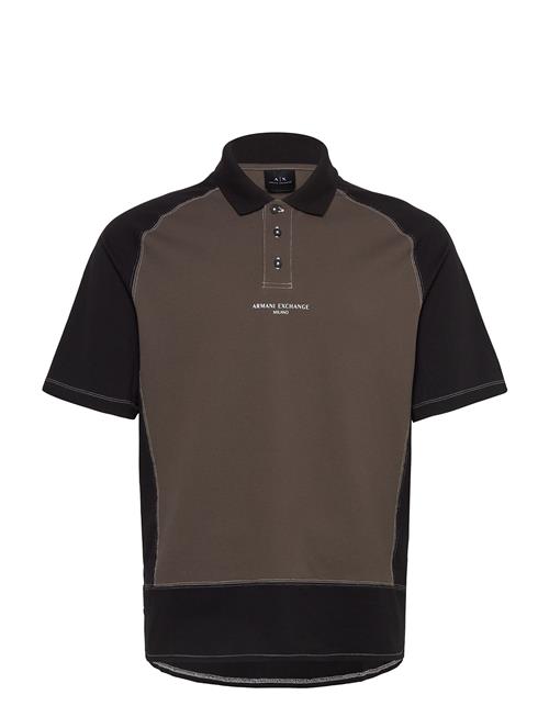 Polo Shirt Armani Exchange Brown