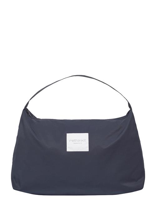 Triangle Tote Bag Cloud Rethinkit Studios Navy