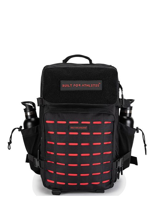 Large Black & Red Gym Backpack Built For Athletes Black