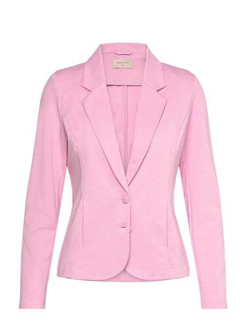 Jacket From Freequent In A Soft And Stretchy Material. The Jacket Has A Simple S FREE/QUENT Pink
