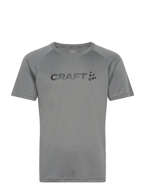 Core Essence Logo Tee M Craft Grey