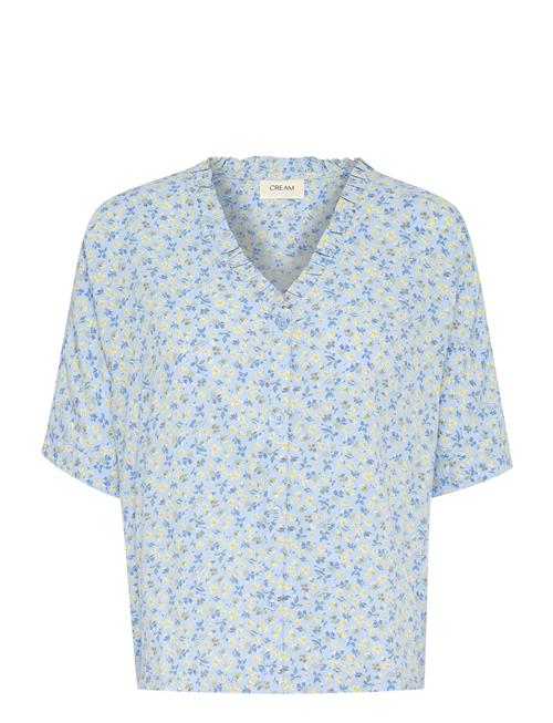 Crtiah Ss Shirt Cream Blue