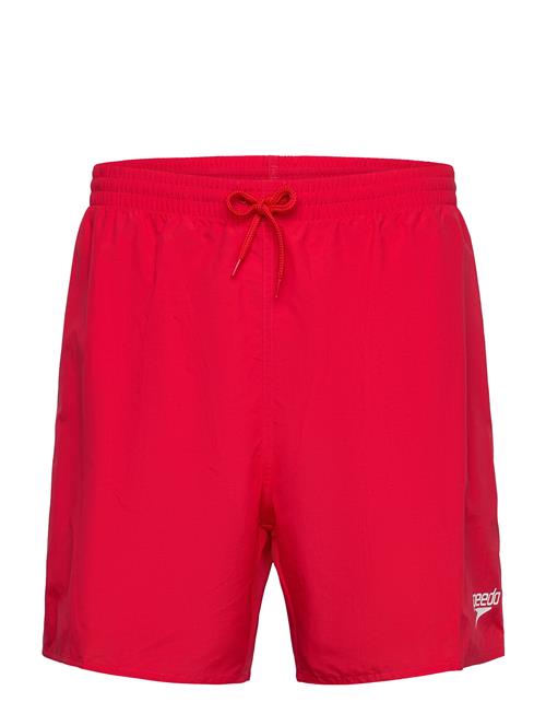 Mens Plus Essential 16" Watershort Speedo Red