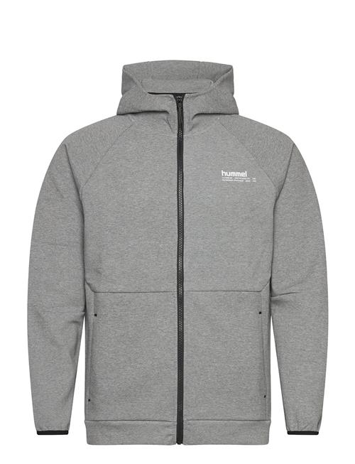 Hmltech Fleece Regular Zip Hoodie Hummel Grey